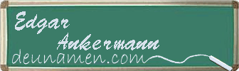 Edgar Ankermann Visitenkarte